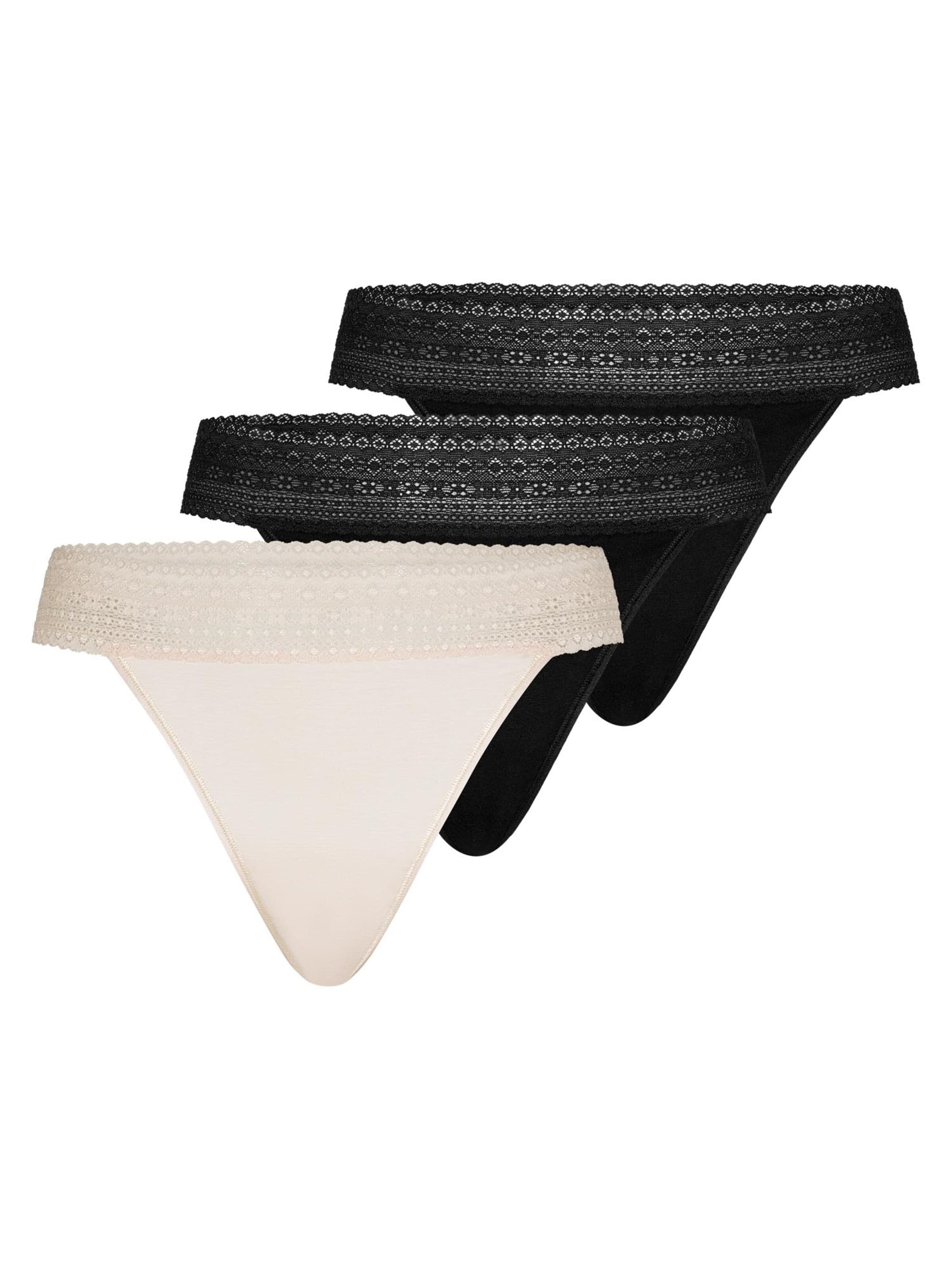 Mey String 'Modal Lace'‌ in Braun: Vorderseite