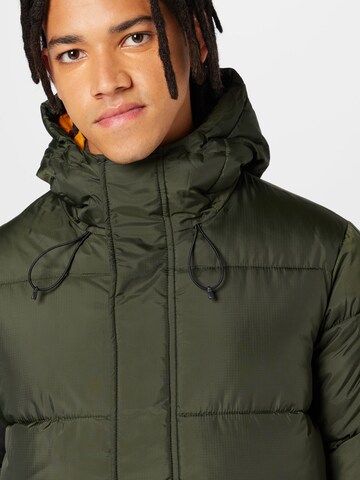 KnowledgeCotton Apparel Winter Jacket in Green