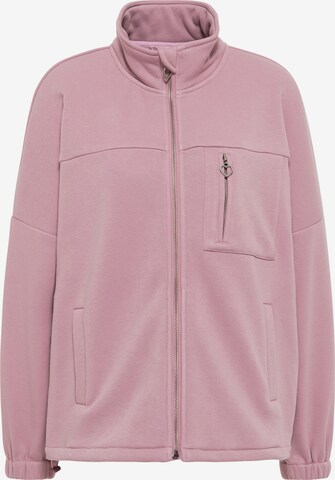 MYMO Sweatjacke in Pink: predná strana