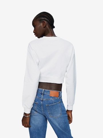 Sweat-shirt ESPRIT en blanc