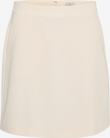 Kaffe Skirt 'Sakura' in White: front