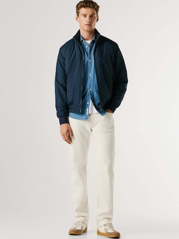 Pepe Jeans Between-Season Jacket 'Saunders' in Blue