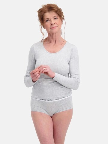 Bamboo basics Panty 'Iris' in Grey: front