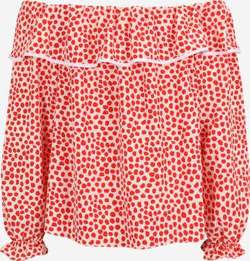 Wallis Petite Blouse in Rood