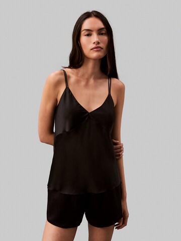 Calvin Klein Underwear Slaapshirt 'Instinct' in Zwart: voorkant
