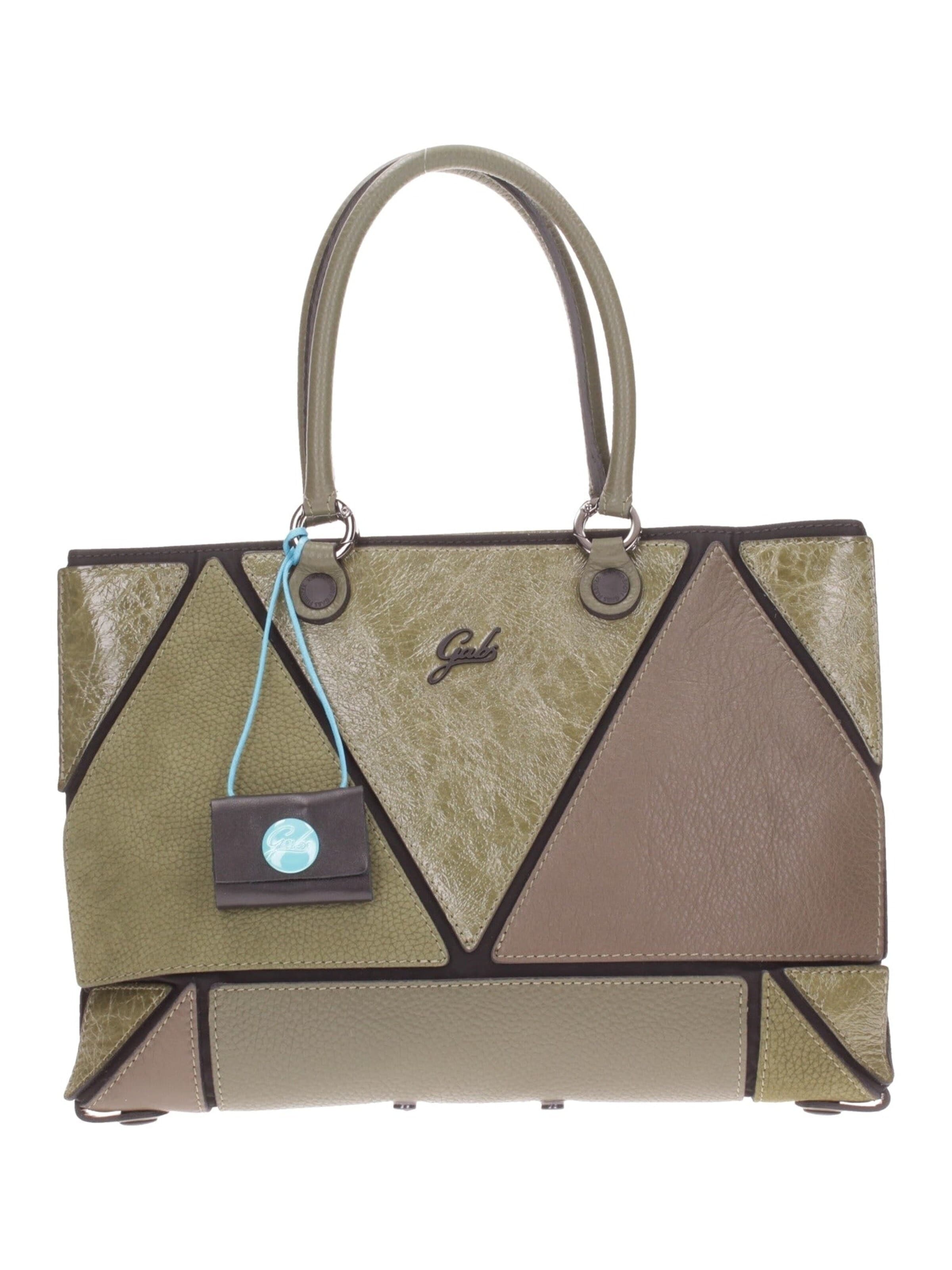 Borsa a mano di Gabs in verde: frontale