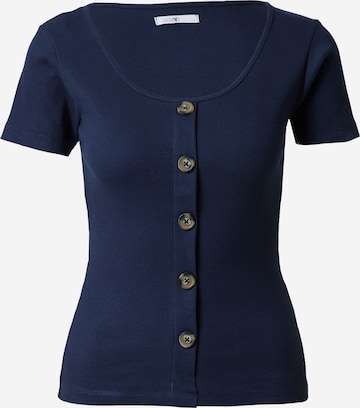 Hailys - Camiseta 'Samma' en azul: frente