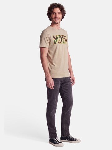 salzhaut Shirt 'Diek - Moin' in Grey: side