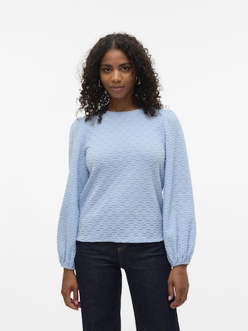 VERO MODA Bluse i blå: forside