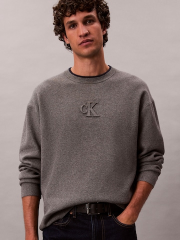 Pull-over Calvin Klein Jeans en gris