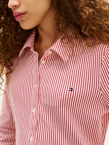 TOMMY HILFIGER Bluse '1985' in Rot