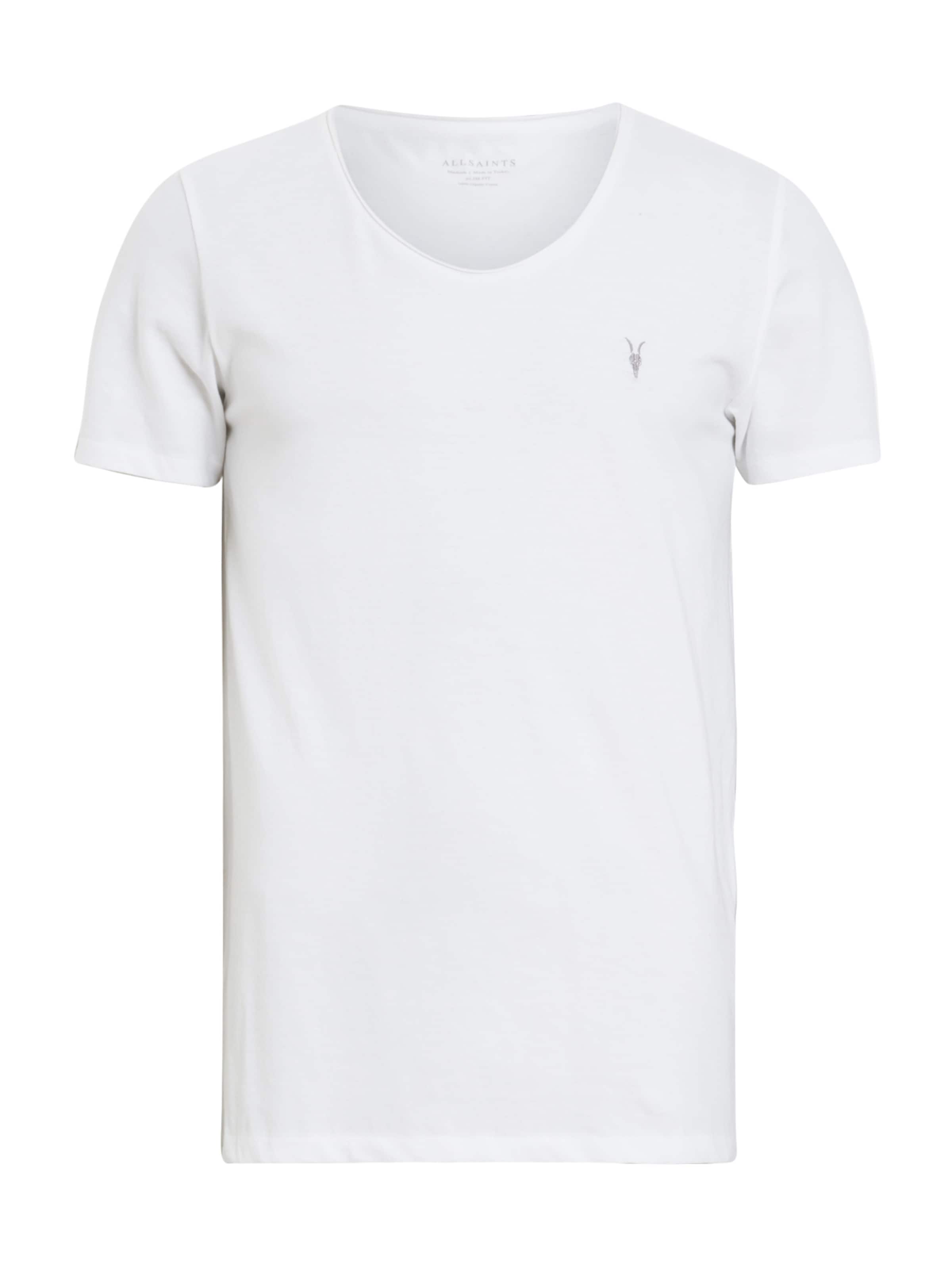 AllSaints T-Shirt 'FARIS' in Weiß: Vorderseite