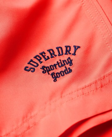 Superdry Zwemshorts in Blauw