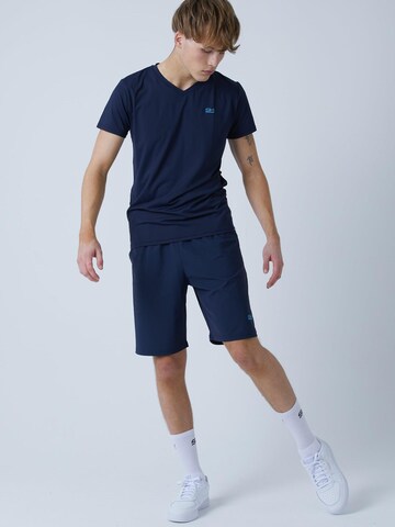 Regular Pantalon de sport 'Shorts' SPORTKIND en bleu