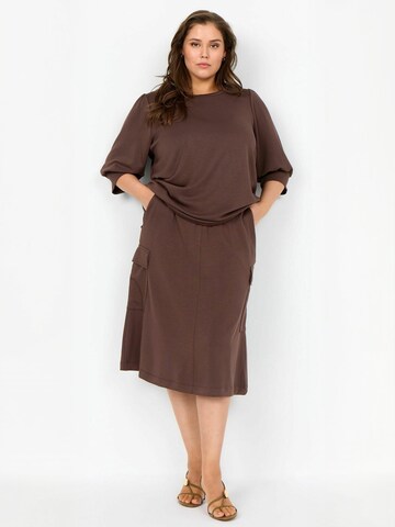 Sweat-shirt 'Sabina' Wasabi Concept en marron