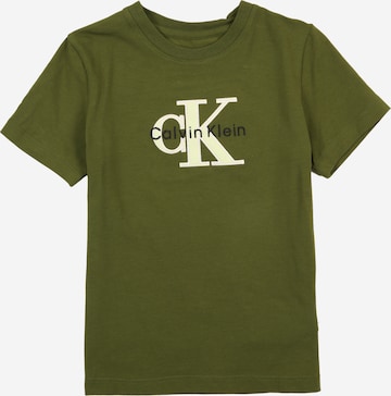 zaļš Calvin Klein Jeans T-Krekls: no priekšpuses