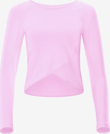 Winshape Λειτουργικό μπλουζάκι 'AET131LS' σε ροζ: μπροστά