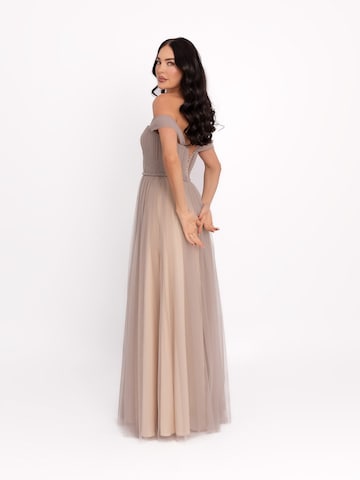 acob a porter - Vestido de noche en gris