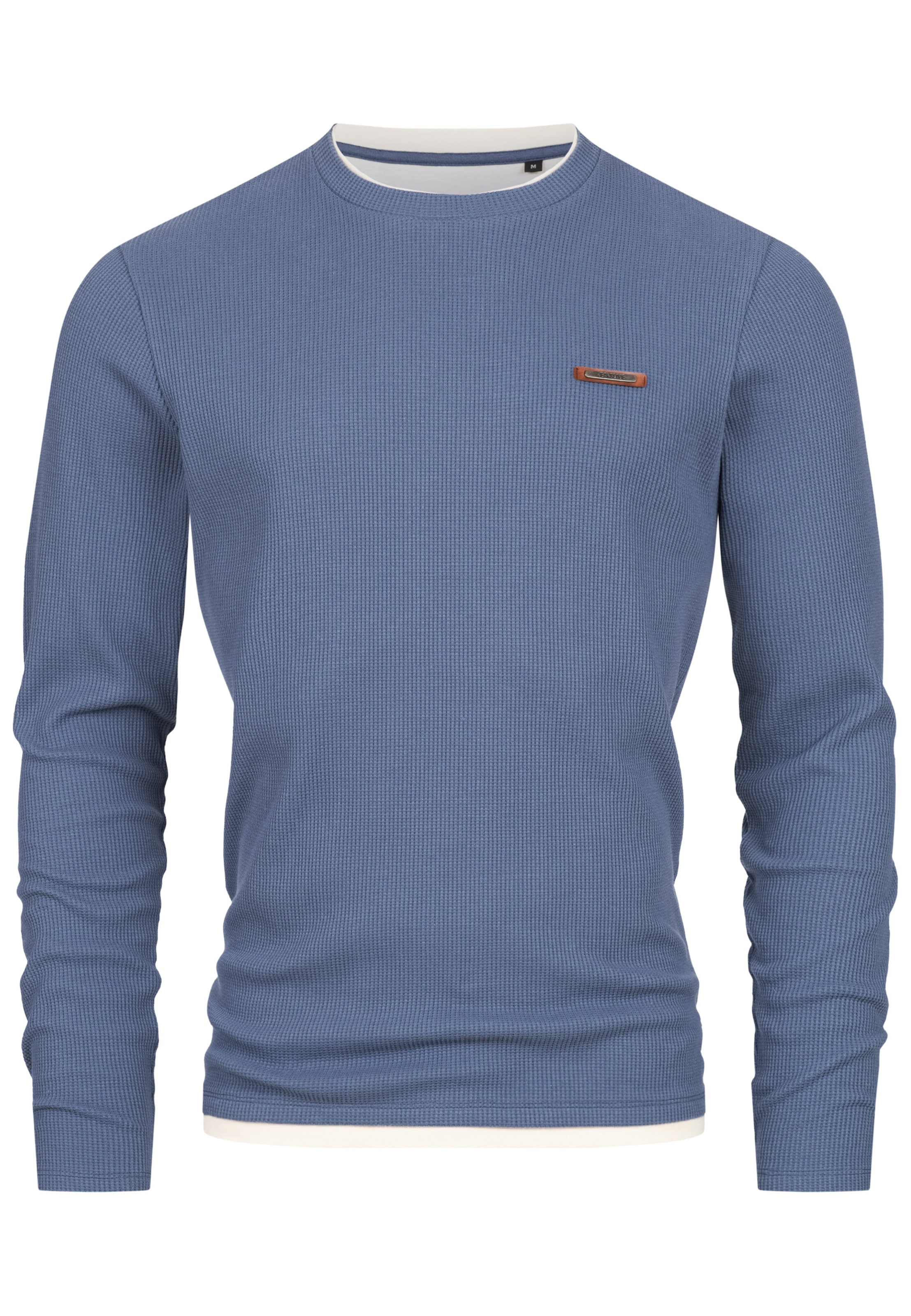 INDICODE JEANS Shirt ' Sigfinn ' in Blau: Vorderseite
