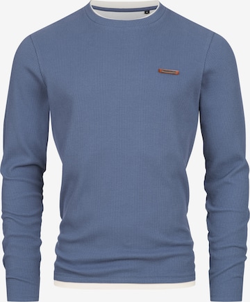 INDICODE JEANS Shirt ' Sigfinn ' in Blau: Vorderseite