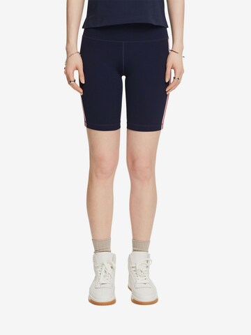 ESPRIT Skinny Leggings in Blue: front