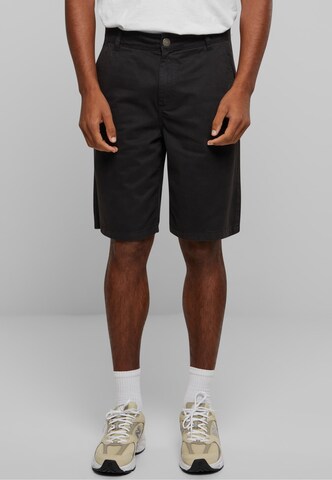 Regular Pantalon chino 'Organic Skater' Urban Classics en noir : devant