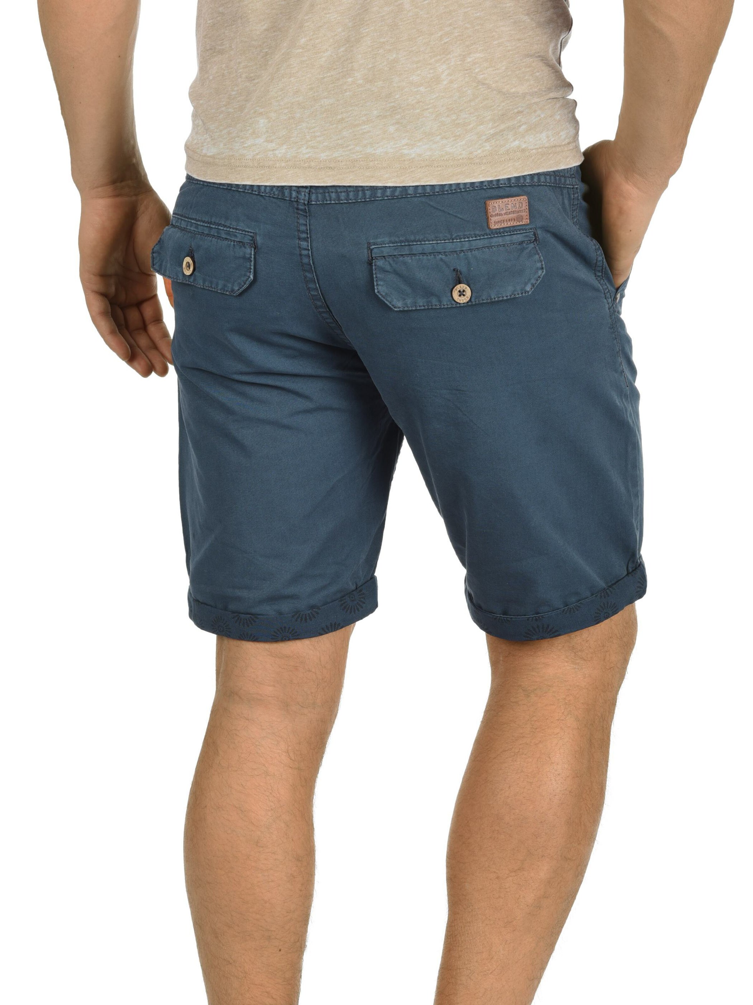 BLEND Regular Chino trousers 'BHClaudio' in Blue