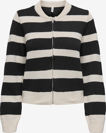 ONLY Strickjacke 'ONLThora' in Beige: Vorderseite