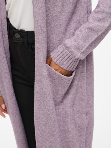 VILA Gebreid vest 'VIRIL' in Lila