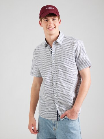 s.Oliver Regular Fit Skjorte i hvid: forside