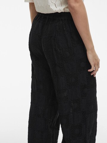 Loosefit Pantalon VILA en noir