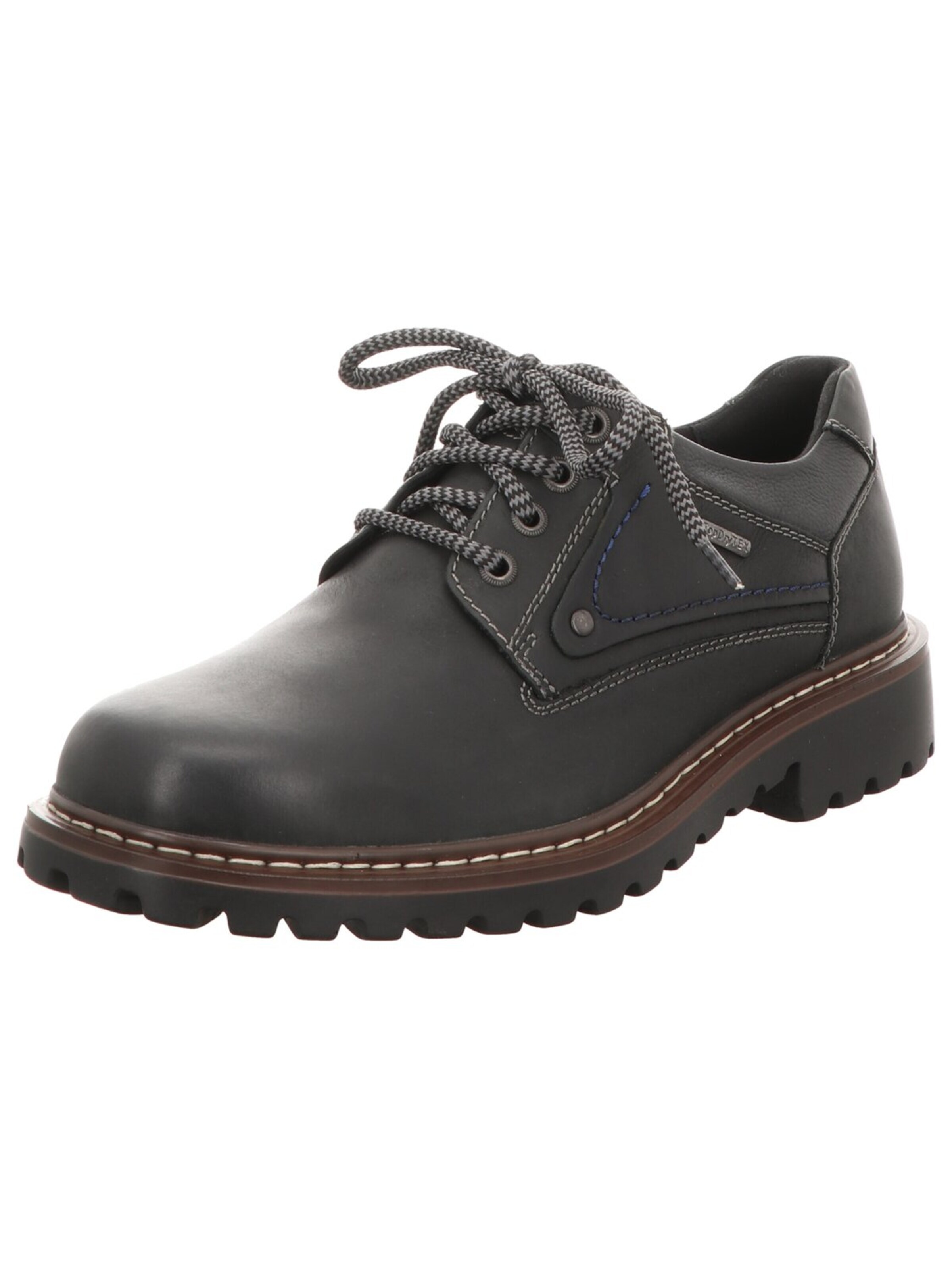 JOSEF SEIBEL Knytsko 'Schnürschuh Herren 21959TE86/100 Echtleder in schwarz' i svart: framsida