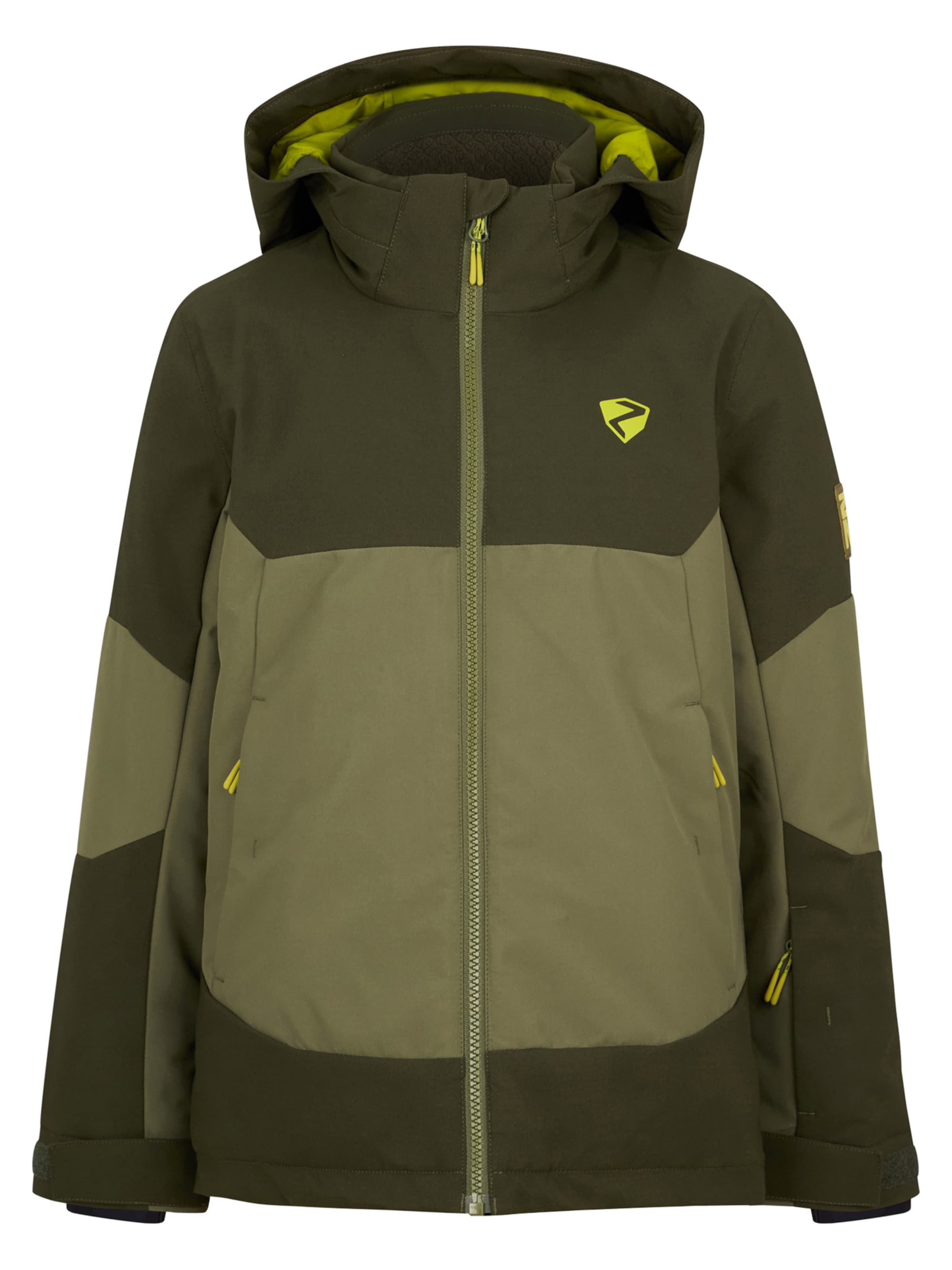 ZIENER Athletic Jacket 'Agimo-Z' in Green: front