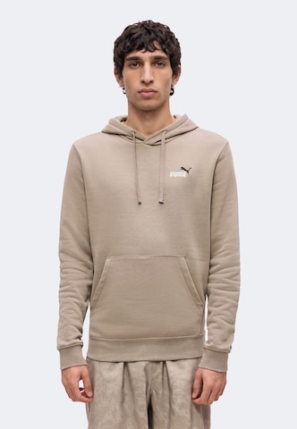 Sweat de sport 'Essentials No. 1' PUMA en beige : devant