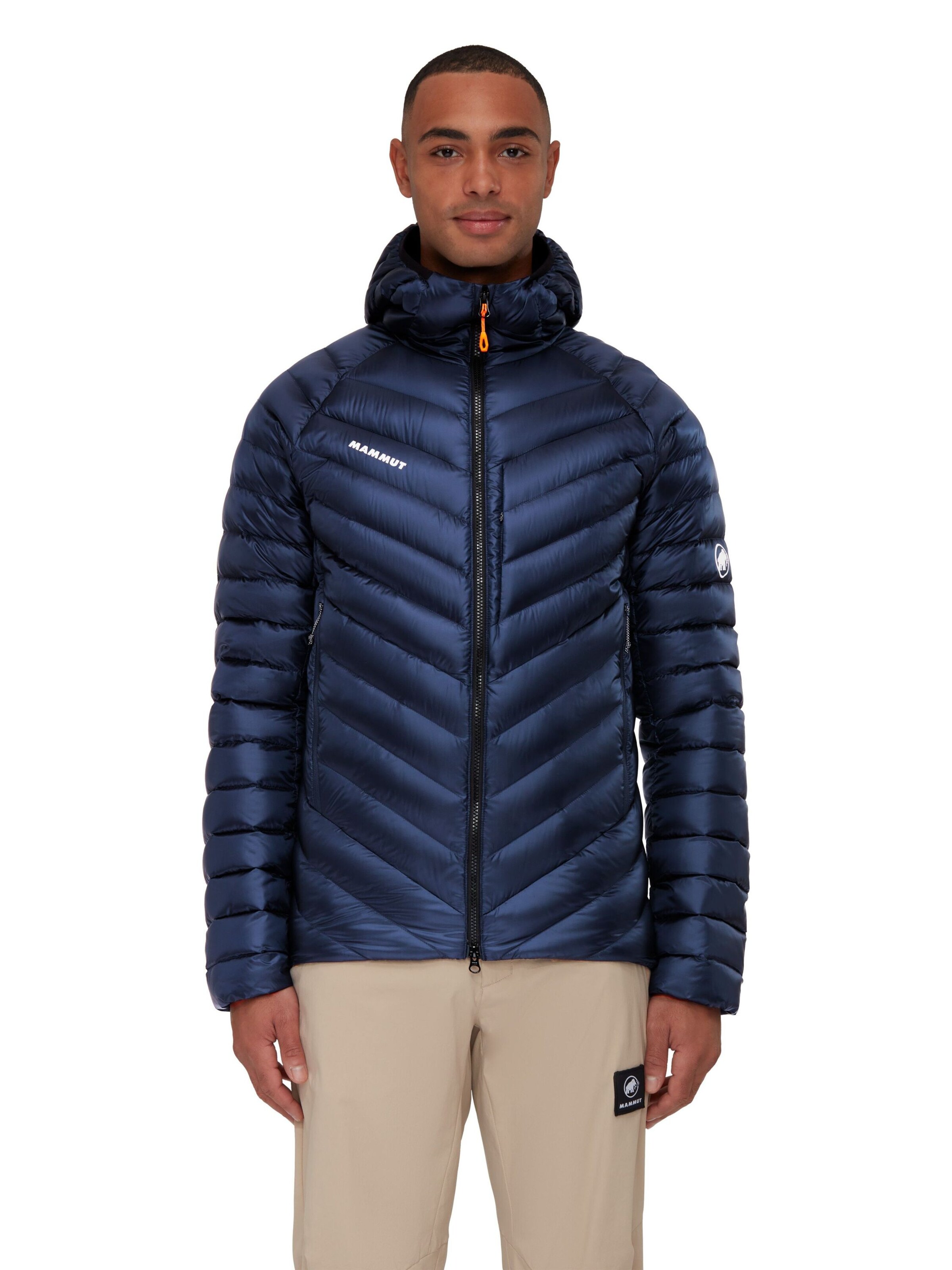 MAMMUT Outdoor jacket 'Broad Peak In' in Blue: front