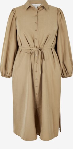 Robe-chemise Apricot en beige : devant