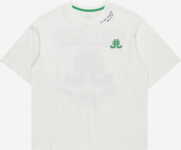 Jack & Jones Junior - Camisola 'COLE' em branco: frente