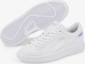PUMA Sneakers 'Smash v2 Holo' in White