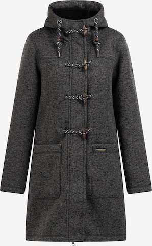 Manteau mi-saison Schmuddelwedda en gris : devant