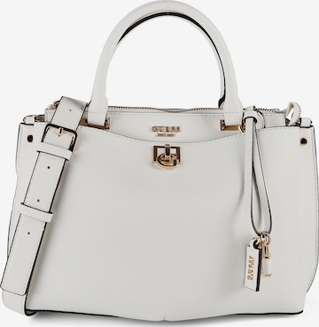 Borsa a mano 'Bianca' di GUESS in bianco: frontale