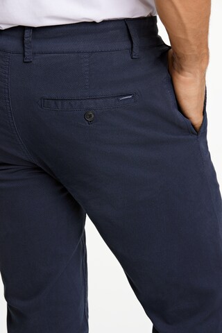 Lindbergh Regular Chinohose in Blau