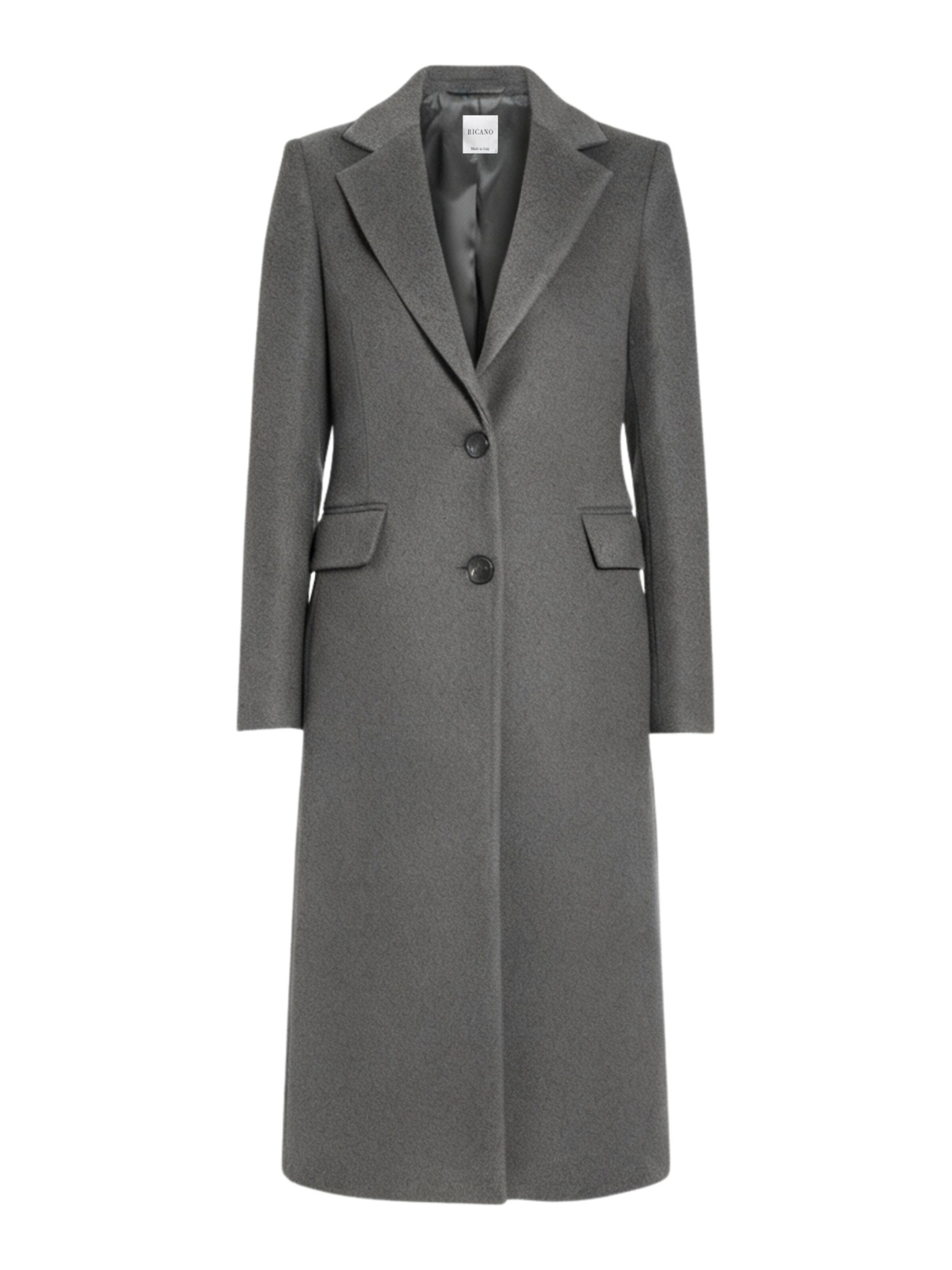 RICANO - Abrigo de entretiempo 'Ondina' en gris: frente
