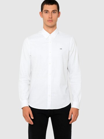 Coupe regular Chemise 'S45101' SUN68 en blanc