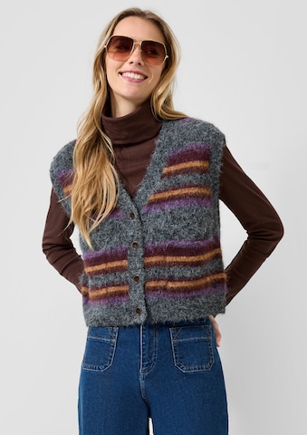 Gilet QS en gris : devant