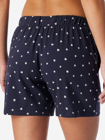SCHIESSER Pyjamahose 'Mix & Relax'‌‌‌‌‌‌ in Blau