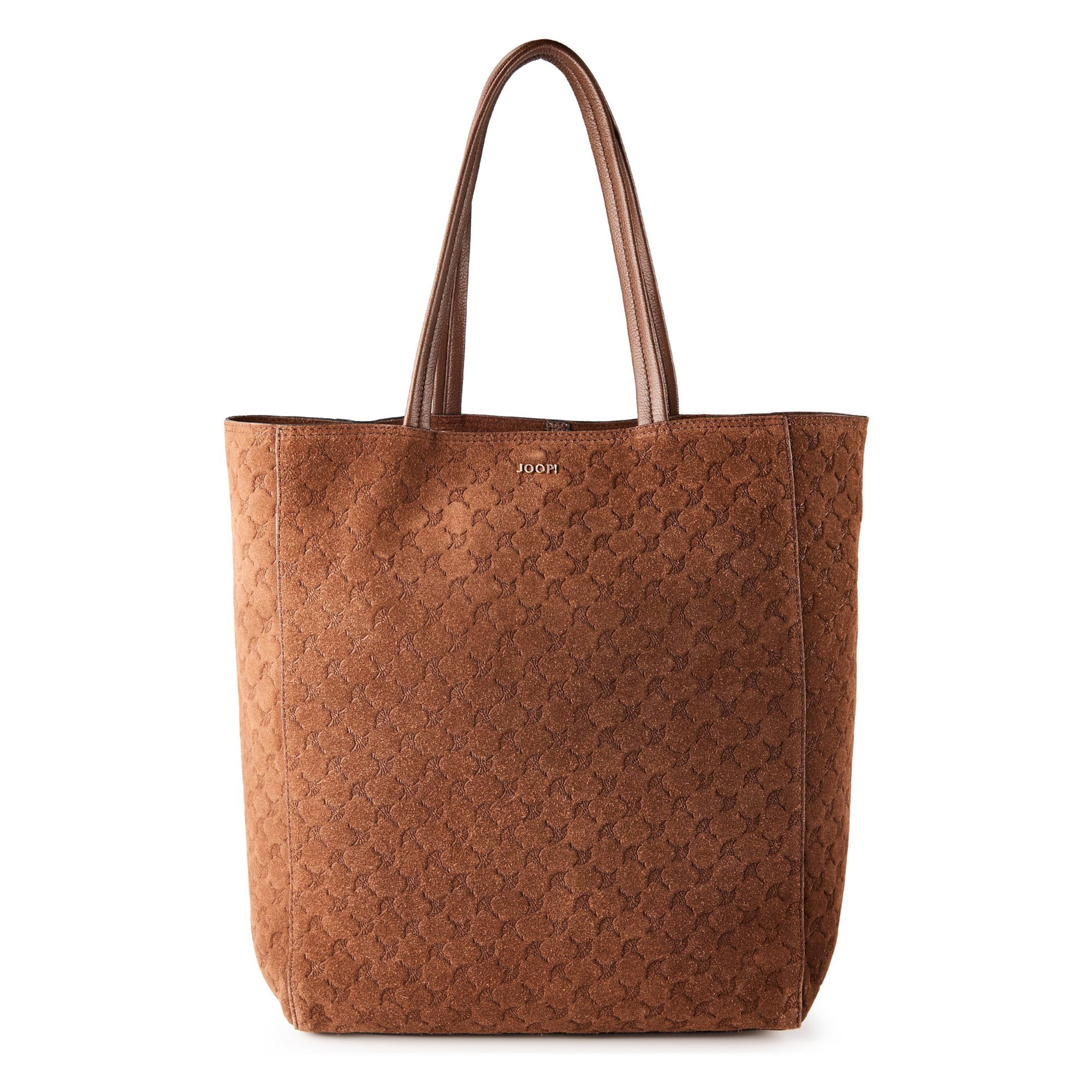 Shopper 'Velluto Stampa Elea' di JOOP! in marrone: frontale