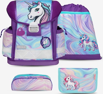 Belmil Schulranzen Set Classy Ergonomisch Set in Lila: Vorderseite