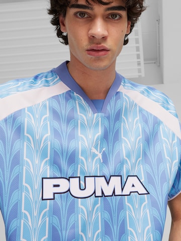 PUMA - Camiseta de fútbol en azul