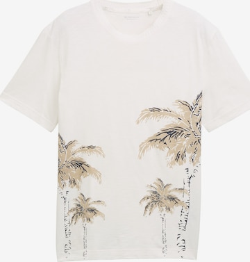 TOM TAILOR Koszulka w kolorze biały: przód