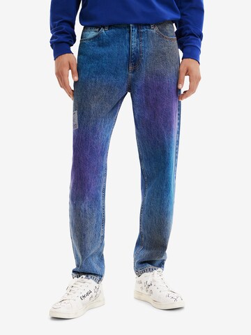 Desigual Regular Jeans i blå: framsida